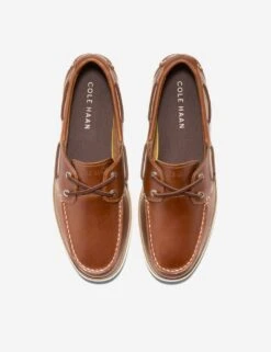 Cole Haan Leather Slip-On Grandpro Windward Boat Shoe -Marksandspencer Sale Store leather slip on grandpro windward boat shoe 6