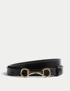 Leather Snaffle Waist Belt -Marksandspencer Sale Store leather snaffle waist belt 2