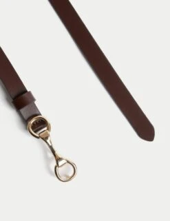 Leather Snaffle Waist Belt -Marksandspencer Sale Store leather snaffle waist belt 5