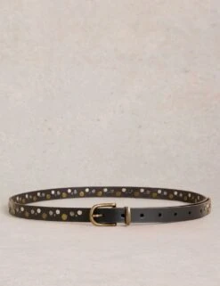 WHITE STUFF Leather Studded Jeans Belt -Marksandspencer Sale Store leather studded jeans belt 5