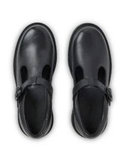 Kickers Leather T-Bar Chunky Shoes -Marksandspencer Sale Store leather t bar chunky shoes 9