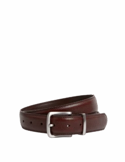 Leather Textured Belt -Marksandspencer Sale Store leather textured belt 1