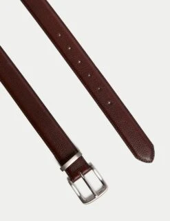 Leather Textured Belt -Marksandspencer Sale Store leather textured belt 5