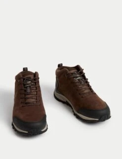 Leather Waterproof Chukka Walking Boots -Marksandspencer Sale Store leather waterproof chukka walking boots 7