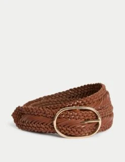 Leather Weave Jeans Belt -Marksandspencer Sale Store leather weave jeans belt 2