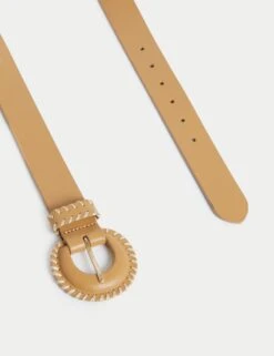 Leather Whipstitch Jeans Belt -Marksandspencer Sale Store leather whipstitch jeans belt 2