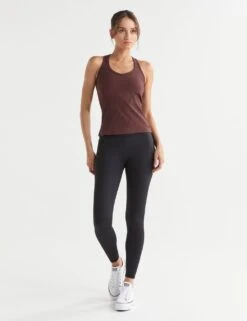 Leera Cotton Rich Rib Scoop Neck Vest Top -Marksandspencer Sale Store leera cotton rich rib scoop neck vest top 10