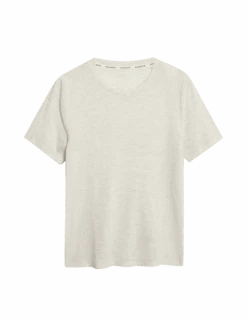 Lightweight T-Shirt With Merino Wool -Marksandspencer Sale Store lightweight t shirt with merino wool 1