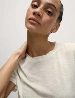 Lightweight T-Shirt With Merino Wool -Marksandspencer Sale Store lightweight t shirt with merino wool 6