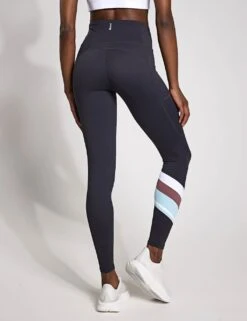 Limitless Striped High Waisted Leggings 17 Limitless Striped High Waisted Leggings -Marksandspencer Sale Store limitless striped high waisted leggings 5