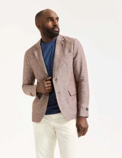 Scotch & Soda Linen And Cotton Blend Blazer -Marksandspencer Sale Store linen and cotton blend blazer 15