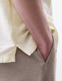 Linen Blend Cuban Collar Shirt -Marksandspencer Sale Store linen blend cuban collar shirt 9