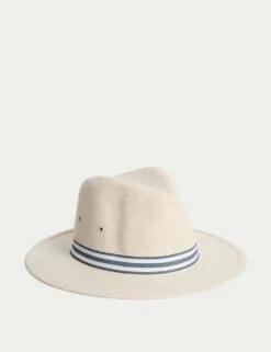 Linen Rich Broad Brim 9 Linen Rich Broad Brim -Marksandspencer Sale Store linen rich broad brim 3