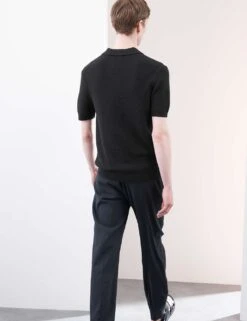 Linen Rich Knitted Open Neck Polo Shirt 37 Linen Rich Knitted Open Neck Polo Shirt -Marksandspencer Sale Store linen rich knitted open neck polo shirt 16