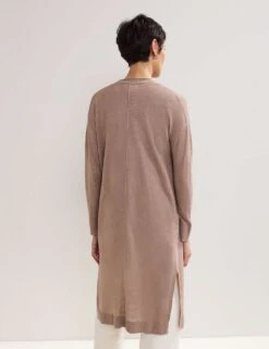 Linen Rich Longline Cardigan -Marksandspencer Sale Store linen rich longline cardigan 11