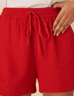 Linen Rich Shorts -Marksandspencer Sale Store linen rich shorts 18