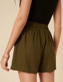 Linen Rich Shorts -Marksandspencer Sale Store linen rich shorts 9