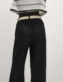 Linen Rich Wide Leg Trousers 17 Linen Rich Wide Leg Trousers -Marksandspencer Sale Store linen rich wide leg trousers 6