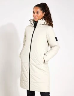 Jack Wolfskin Deutzer Longline Puffer Coat -Marksandspencer Sale Store longline puffer coat 5