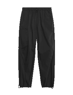 Loose Fit Parachute Cargo Trousers -Marksandspencer Sale Store loose fit parachute cargo trousers 1