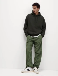 Loose Fit Parachute Cargo Trousers -Marksandspencer Sale Store loose fit parachute cargo trousers 8