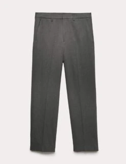 Loose Fit Stretch Trousers -Marksandspencer Sale Store loose fit single pleat stretch trousers 8