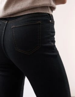 Lyocell Blend High Waisted Flared Jeans -Marksandspencer Sale Store lyocell blend high waisted flared jeans 10