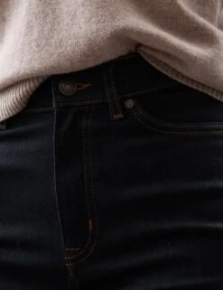 Lyocell Blend High Waisted Flared Jeans -Marksandspencer Sale Store lyocell blend high waisted flared jeans 11