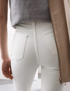 Lyocell Blend High Waisted Flared Jeans -Marksandspencer Sale Store lyocell blend high waisted flared jeans 15