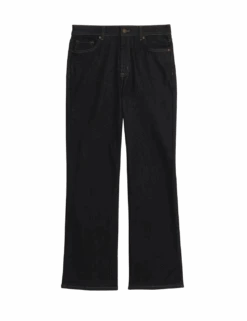 Lyocell Blend High Waisted Flared Jeans -Marksandspencer Sale Store lyocell blend high waisted flared jeans
