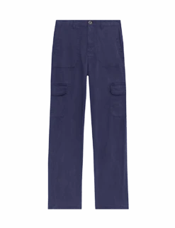 Lyocell Rich Cargo Straight Leg Trousers 35 Lyocell Rich Cargo Straight Leg Trousers -Marksandspencer Sale Store lyocell rich cargo straight leg trousers 1