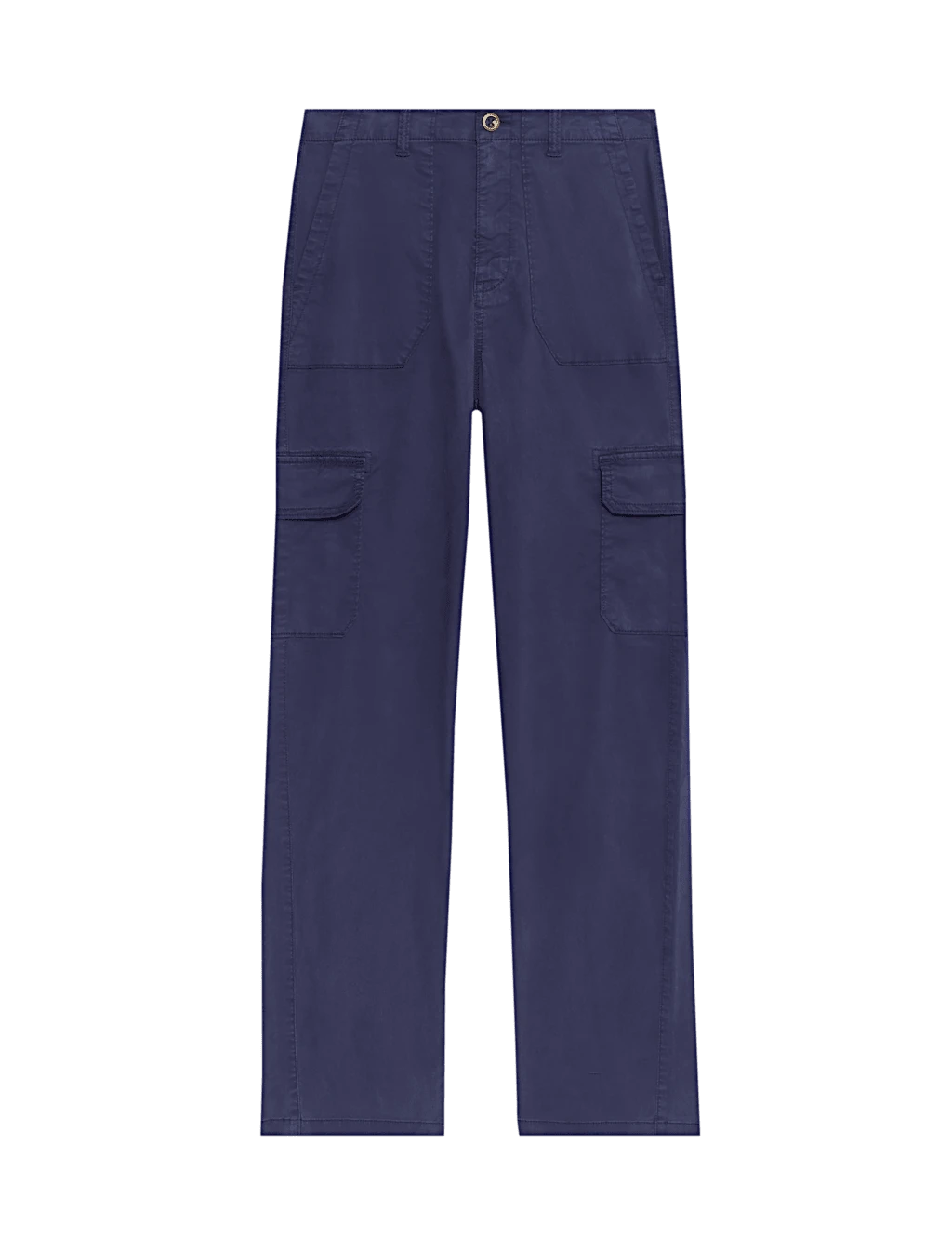 Lyocell Rich Cargo Straight Leg Trousers 16 Lyocell Rich Cargo Straight Leg Trousers - Image 16