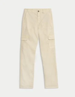 Lyocell Rich Cargo Straight Leg Trousers 26 Lyocell Rich Cargo Straight Leg Trousers -Marksandspencer Sale Store lyocell rich cargo straight leg trousers 6