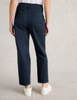 WHITE STUFF Lyocell Rich Cropped Trousers -Marksandspencer Sale Store lyocell rich cropped trousers 15