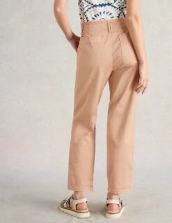 WHITE STUFF Lyocell Rich Cropped Trousers -Marksandspencer Sale Store lyocell rich cropped trousers 9