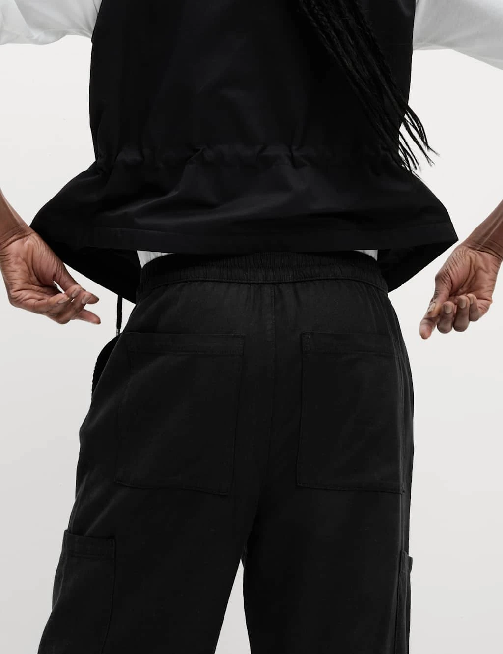 Lyocell Rich Joggers With Cotton & Linen 10 Lyocell Rich Joggers With Cotton & Linen - Image 10