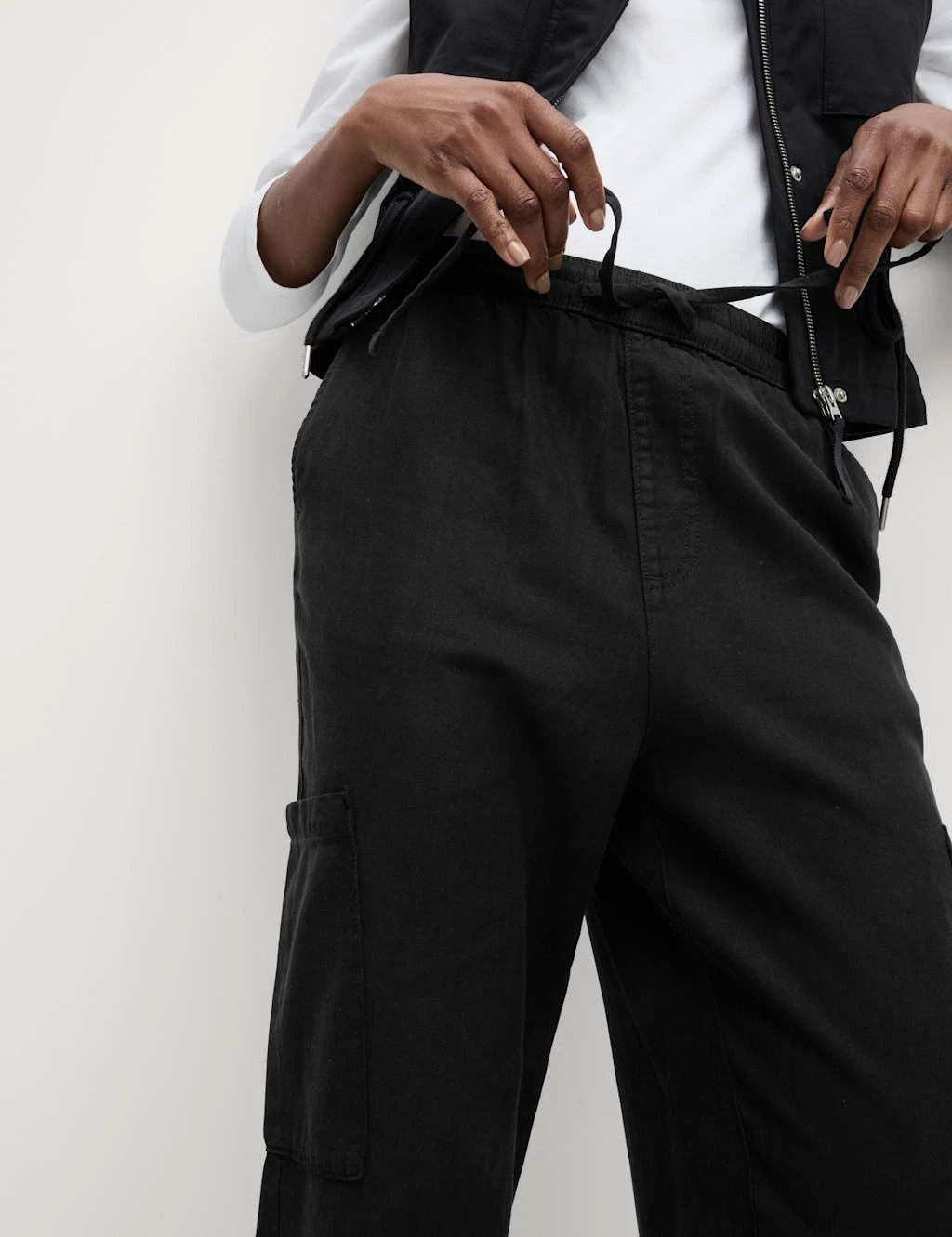 Lyocell Rich Joggers With Cotton & Linen 11 Lyocell Rich Joggers With Cotton & Linen - Image 11