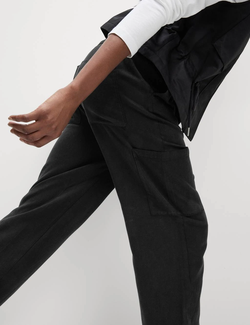 Lyocell Rich Joggers With Cotton & Linen 13 Lyocell Rich Joggers With Cotton & Linen - Image 13