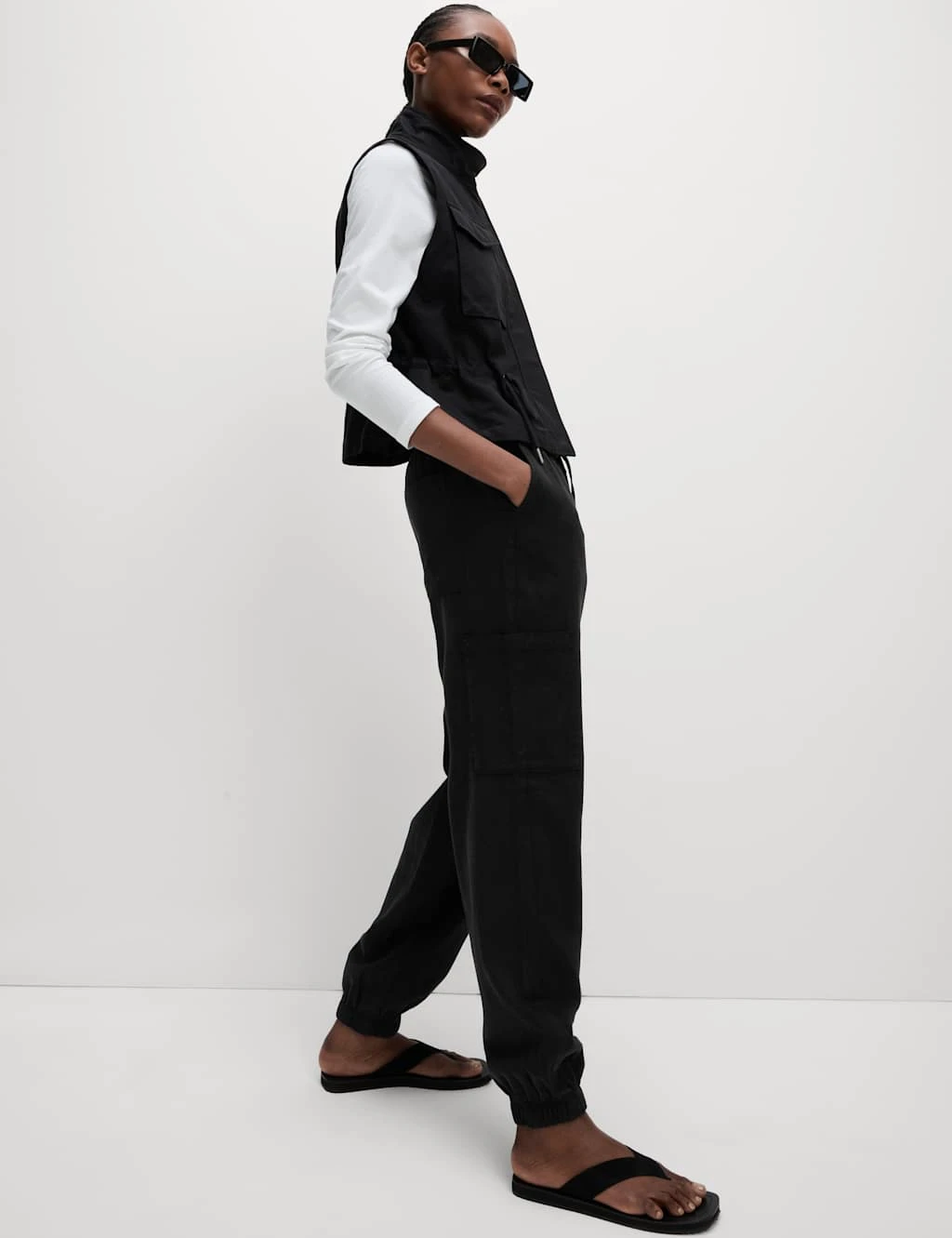 Lyocell Rich Joggers With Cotton & Linen 15 Lyocell Rich Joggers With Cotton & Linen - Image 15