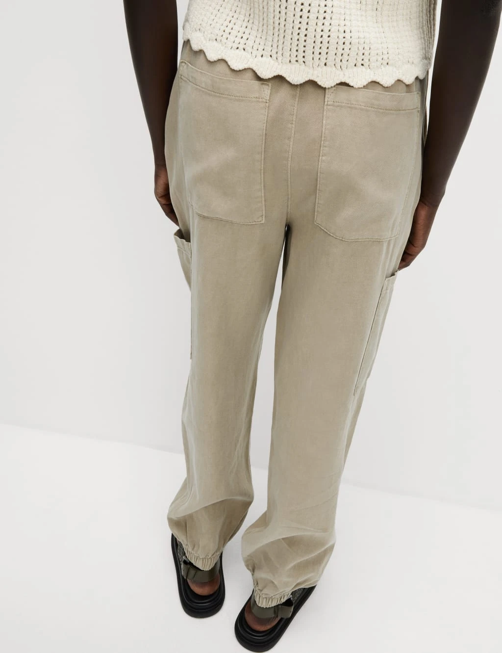 Lyocell Rich Joggers With Cotton & Linen 19 Lyocell Rich Joggers With Cotton & Linen - Image 19