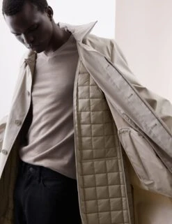 Padded Mac With Stormwear™ -Marksandspencer Sale Store mac with stormwear 5