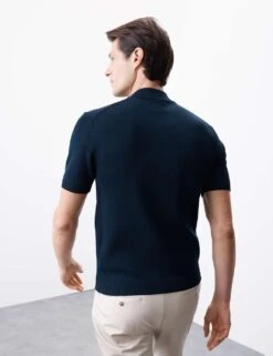 Mercerised Cotton Performance Knitted Polo -Marksandspencer Sale Store mercerised cotton performance knitted polo 16
