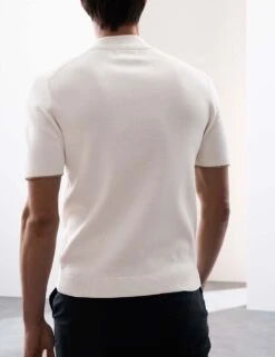 Mercerised Cotton Performance Knitted Polo -Marksandspencer Sale Store mercerised cotton performance knitted polo 9