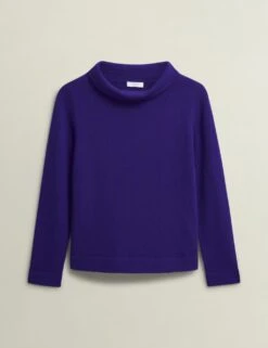 Merino Wool Rich Textured Roll Neck Jumper -Marksandspencer Sale Store merino wool rich textured roll neck jumper 6