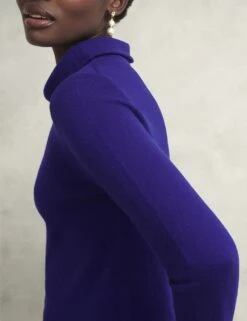 Merino Wool Rich Textured Roll Neck Jumper -Marksandspencer Sale Store merino wool rich textured roll neck jumper 8