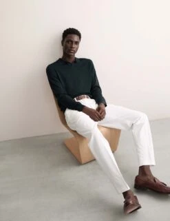 Jaeger Merino Wool Rich With Silk Knitted Polo -Marksandspencer Sale Store merino wool rich with silk knitted polo 12