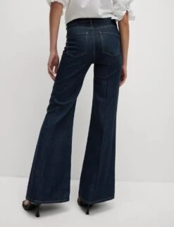 Mid Rise Flared Jeans -Marksandspencer Sale Store mid rise flared jeans 14