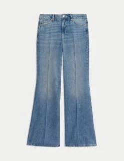 Mid Rise Flared Jeans -Marksandspencer Sale Store mid rise flared jeans 5