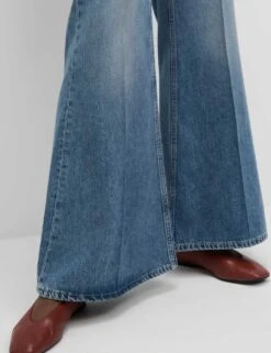 Mid Rise Flared Jeans -Marksandspencer Sale Store mid rise flared jeans 7