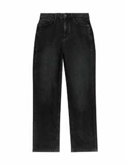 Mid Rise Straight Leg Ankle Grazer Jeans 30 Mid Rise Straight Leg Ankle Grazer Jeans -Marksandspencer Sale Store mid rise straight leg ankle grazer jeans 1